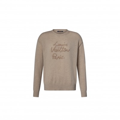 LOUIS VUITTON CURSIVE SIGNATURE PULLOVER 1AIOYH